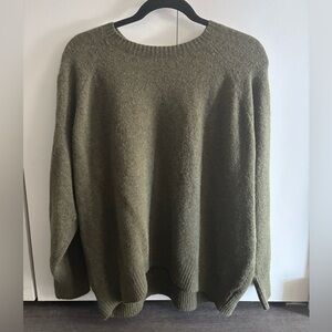 Olive Green Knit Sweater
